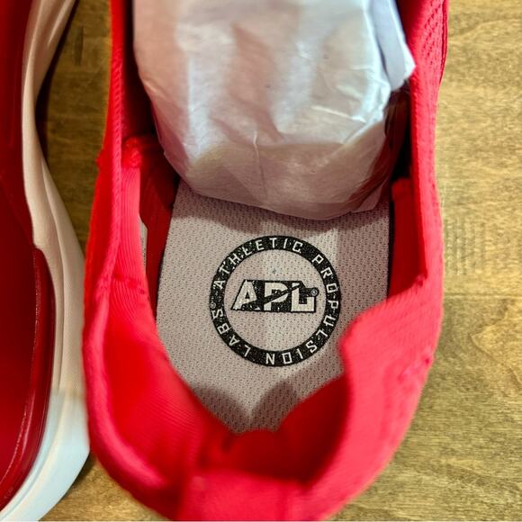 APL Men’s TechLoom Bliss Shoes Red White Size 11 Brand New - Picture 6 of 8